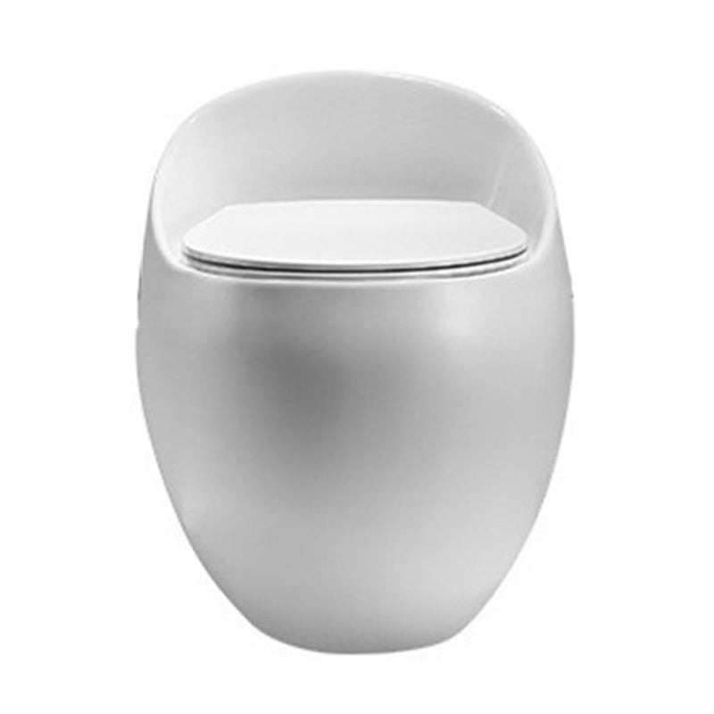 Modern UF Siphon Jet Toilet Bowl Floor Mount Flush Toilet with Toilet Seat Clearhalo 'Bathroom Remodel & Bathroom Fixtures' 'Home Improvement' 'home_improvement' 'home_improvement_toilets' 'Toilets & Bidets' 'Toilets' 6212640