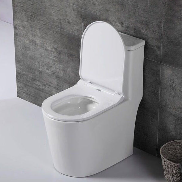 Modern All-In-One Toilet Bowl Floor Mounted Siphon Jet ABS Urine Toilet 16" Clearhalo 'Bathroom Remodel & Bathroom Fixtures' 'Home Improvement' 'home_improvement' 'home_improvement_toilets' 'Toilets & Bidets' 'Toilets' 6212647