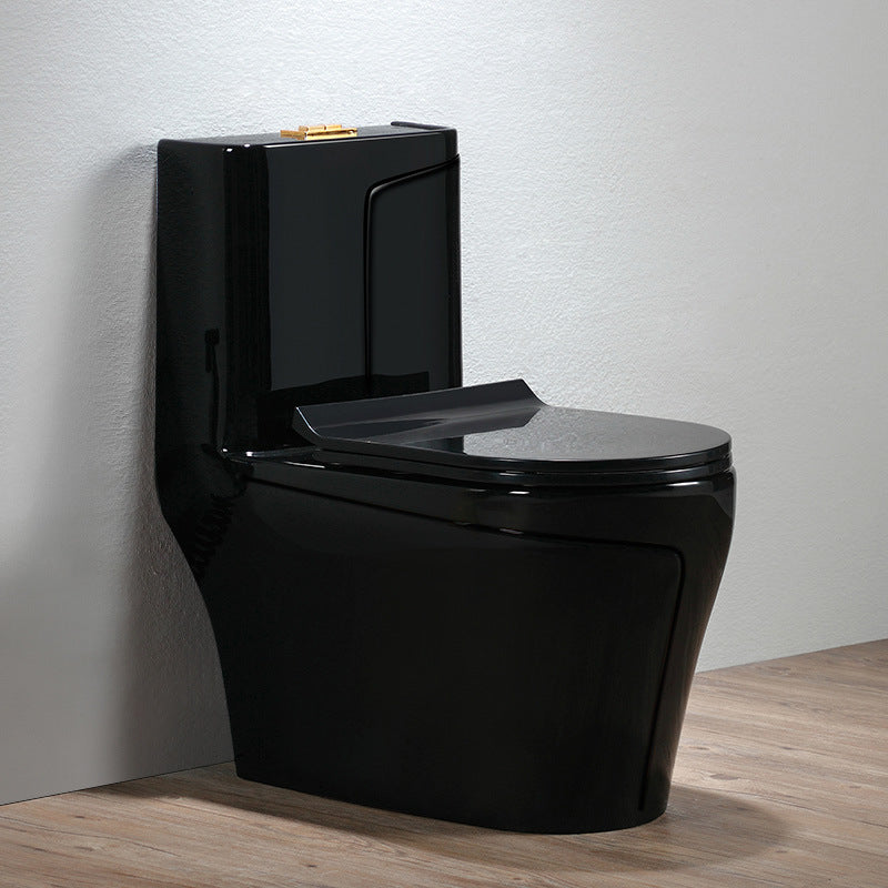 Modern Siphon Jet Toilet Bowl Floor Mount Flush Toilet with Seat 15"L x 27"W x 29"H Clearhalo 'Bathroom Remodel & Bathroom Fixtures' 'Home Improvement' 'home_improvement' 'home_improvement_toilets' 'Toilets & Bidets' 'Toilets' 6214026
