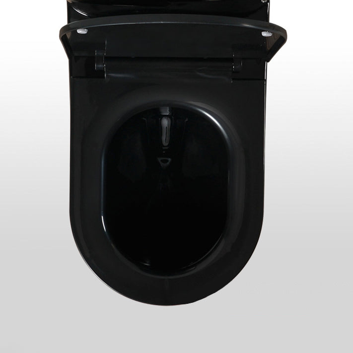 Modern Siphon Jet Toilet Bowl Floor Mount Flush Toilet with Seat Clearhalo 'Bathroom Remodel & Bathroom Fixtures' 'Home Improvement' 'home_improvement' 'home_improvement_toilets' 'Toilets & Bidets' 'Toilets' 6214036