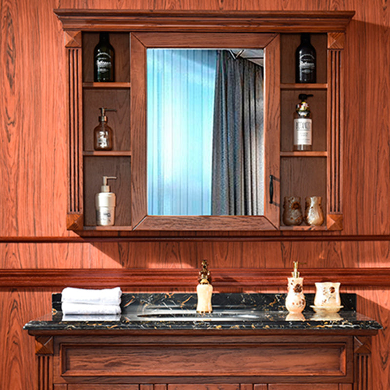Traditional Freestanding Bathroom Vanity Solid Wood Bathroom Vanity Set for Bathroom Clearhalo 'Bathroom Remodel & Bathroom Fixtures' 'Bathroom Vanities' 'bathroom_vanities' 'Home Improvement' 'home_improvement' 'home_improvement_bathroom_vanities' 6214982