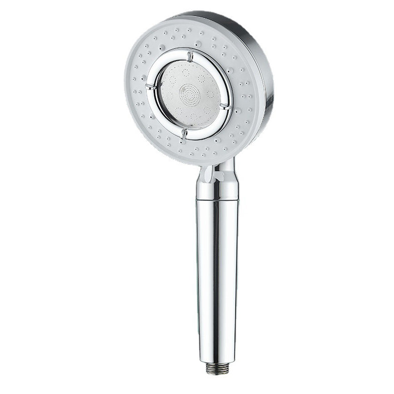 Modern Handheld Shower Head Adjustable Spray Pattern Shower Head in Stainless Steel Clearhalo 'Bathroom Remodel & Bathroom Fixtures' 'Home Improvement' 'home_improvement' 'home_improvement_shower_heads' 'Shower Heads' 'shower_heads' 'Showers & Bathtubs Plumbing' 'Showers & Bathtubs' 6215093