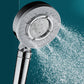 Modern Handheld Shower Head Adjustable Spray Pattern Shower Head in Stainless Steel Clearhalo 'Bathroom Remodel & Bathroom Fixtures' 'Home Improvement' 'home_improvement' 'home_improvement_shower_heads' 'Shower Heads' 'shower_heads' 'Showers & Bathtubs Plumbing' 'Showers & Bathtubs' 6215098