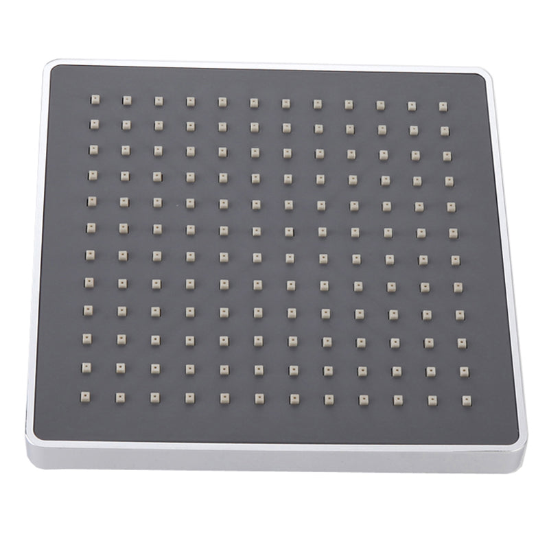 Traditional Metal Fixed Shower Head Ceiling Mounted Square Fixed Shower Head Clearhalo 'Bathroom Remodel & Bathroom Fixtures' 'Home Improvement' 'home_improvement' 'home_improvement_shower_heads' 'Shower Heads' 'shower_heads' 'Showers & Bathtubs Plumbing' 'Showers & Bathtubs' 6215116