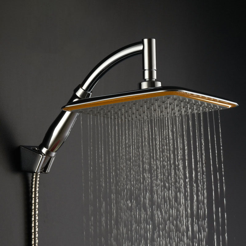 Square Handheld Shower Head Modern Wall Mounted Hand Shower Head Clearhalo 'Bathroom Remodel & Bathroom Fixtures' 'Home Improvement' 'home_improvement' 'home_improvement_shower_heads' 'Shower Heads' 'shower_heads' 'Showers & Bathtubs Plumbing' 'Showers & Bathtubs' 6215131