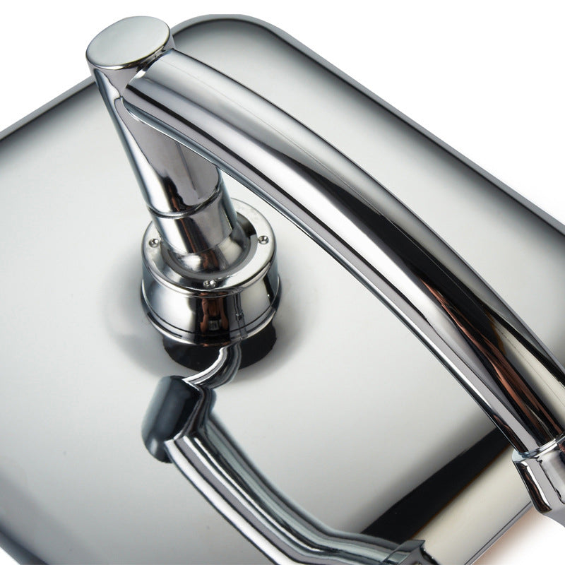 Square Handheld Shower Head Modern Wall Mounted Hand Shower Head Clearhalo 'Bathroom Remodel & Bathroom Fixtures' 'Home Improvement' 'home_improvement' 'home_improvement_shower_heads' 'Shower Heads' 'shower_heads' 'Showers & Bathtubs Plumbing' 'Showers & Bathtubs' 6215136