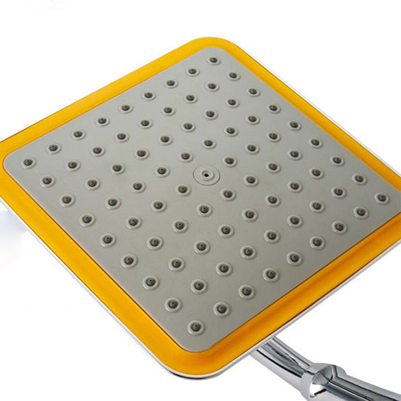 Square Handheld Shower Head Modern Wall Mounted Hand Shower Head Clearhalo 'Bathroom Remodel & Bathroom Fixtures' 'Home Improvement' 'home_improvement' 'home_improvement_shower_heads' 'Shower Heads' 'shower_heads' 'Showers & Bathtubs Plumbing' 'Showers & Bathtubs' 6215138