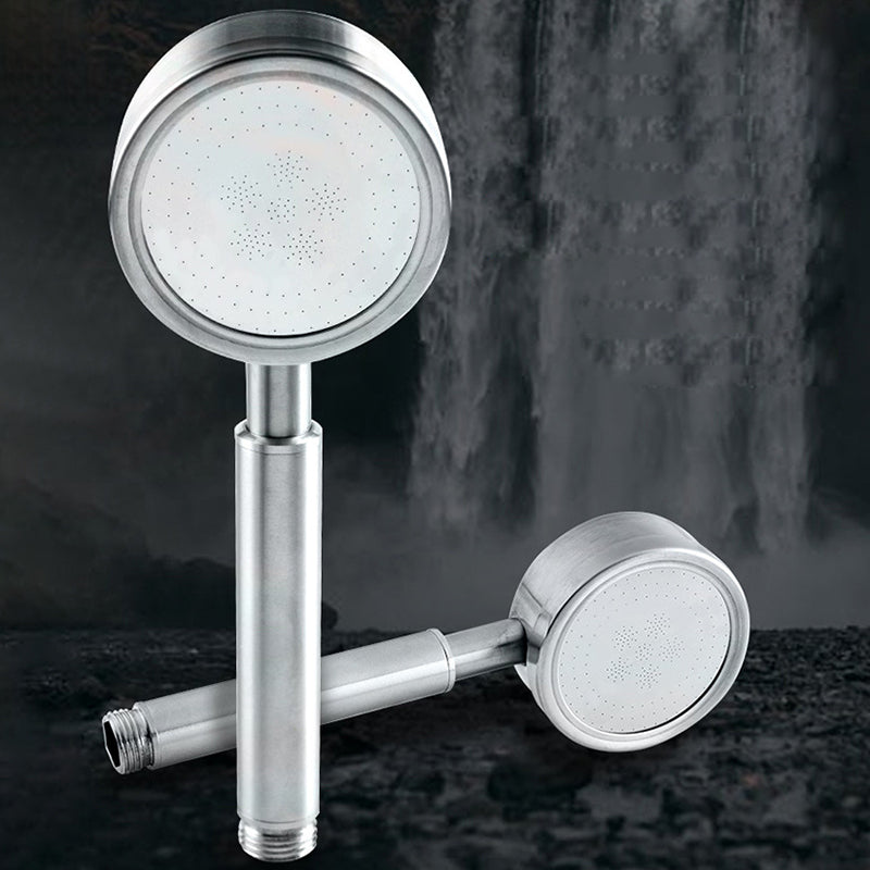 Round Shape Handheld Shower Head Traditional Metal Wall Mounted Hand Shower Clearhalo 'Bathroom Remodel & Bathroom Fixtures' 'Home Improvement' 'home_improvement' 'home_improvement_shower_heads' 'Shower Heads' 'shower_heads' 'Showers & Bathtubs Plumbing' 'Showers & Bathtubs' 6215151