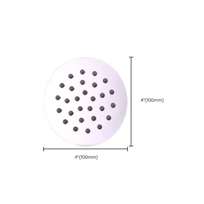 Metal Fixed Shower Head Modern Bathroom Ceiling Mounted Shower Head Clearhalo 'Bathroom Remodel & Bathroom Fixtures' 'Home Improvement' 'home_improvement' 'home_improvement_shower_heads' 'Shower Heads' 'shower_heads' 'Showers & Bathtubs Plumbing' 'Showers & Bathtubs' 6215200