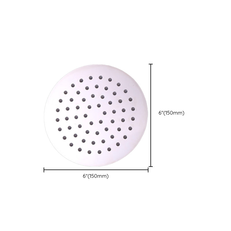 Metal Fixed Shower Head Modern Bathroom Ceiling Mounted Shower Head Clearhalo 'Bathroom Remodel & Bathroom Fixtures' 'Home Improvement' 'home_improvement' 'home_improvement_shower_heads' 'Shower Heads' 'shower_heads' 'Showers & Bathtubs Plumbing' 'Showers & Bathtubs' 6215201