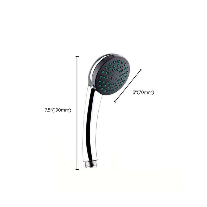 Modern Style Handheld Shower Head Bathroom Metal Round Shower Head Clearhalo 'Bathroom Remodel & Bathroom Fixtures' 'Home Improvement' 'home_improvement' 'home_improvement_shower_heads' 'Shower Heads' 'shower_heads' 'Showers & Bathtubs Plumbing' 'Showers & Bathtubs' 6215219