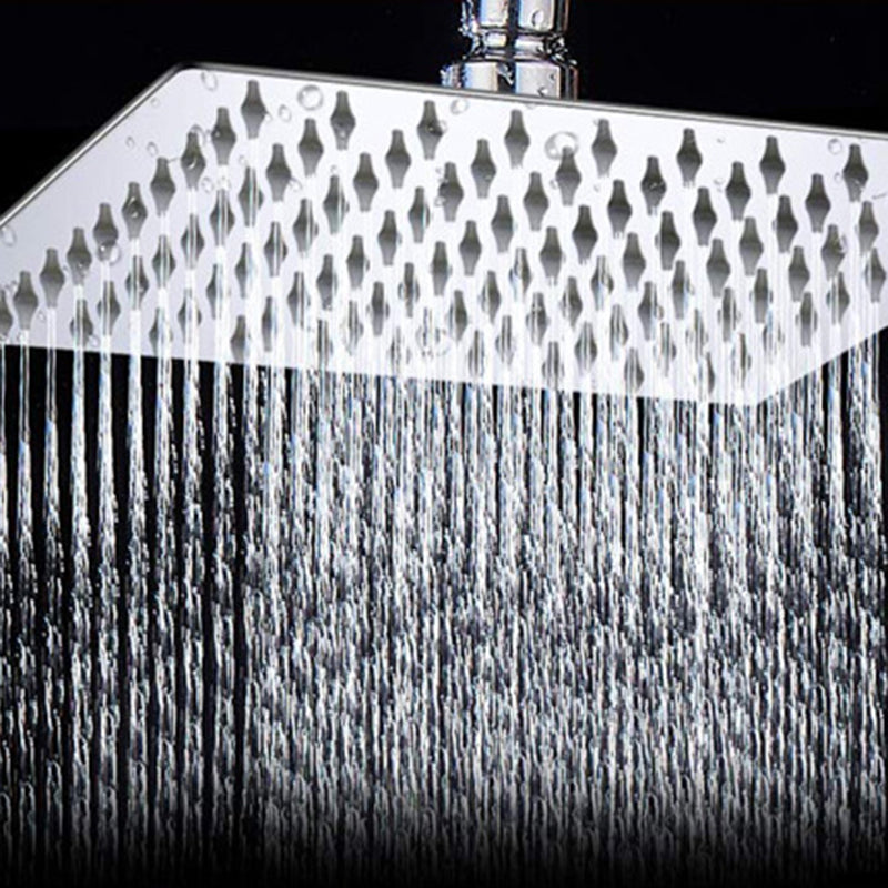 Square Dual Shower Head Traditional Wall Mounted Metal Dual Shower Head Clearhalo 'Bathroom Remodel & Bathroom Fixtures' 'Home Improvement' 'home_improvement' 'home_improvement_shower_heads' 'Shower Heads' 'shower_heads' 'Showers & Bathtubs Plumbing' 'Showers & Bathtubs' 6215265