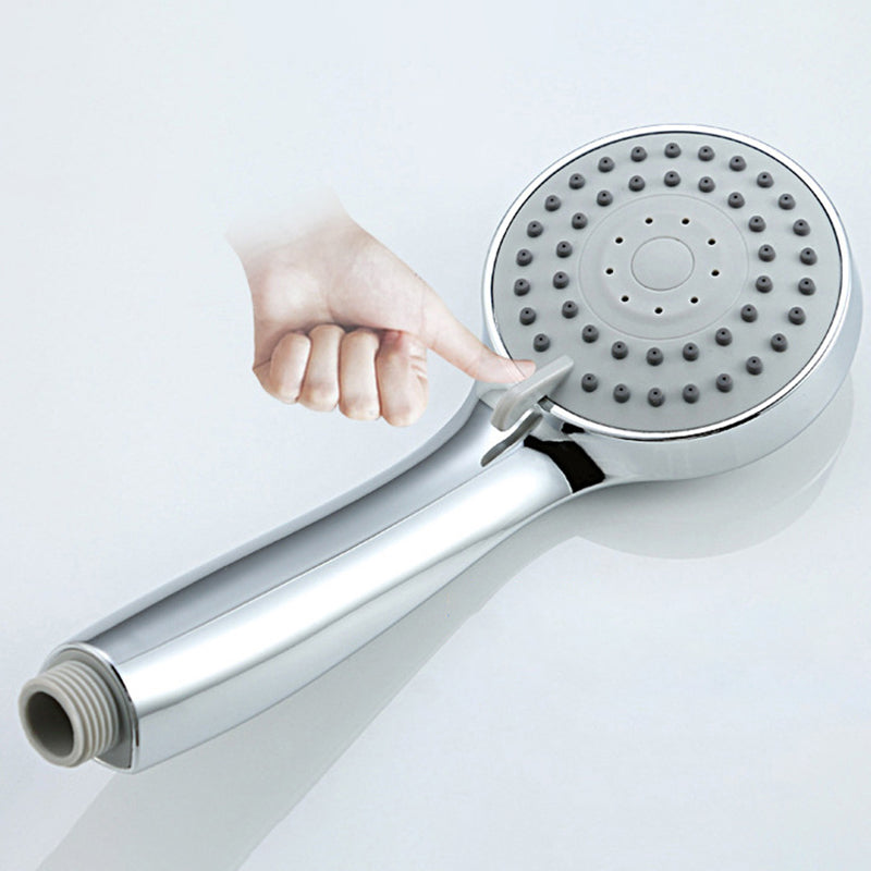 Round Handheld Shower Head Modern Style Hand Shower for Home Clearhalo 'Bathroom Remodel & Bathroom Fixtures' 'Home Improvement' 'home_improvement' 'home_improvement_shower_heads' 'Shower Heads' 'shower_heads' 'Showers & Bathtubs Plumbing' 'Showers & Bathtubs' 6215276