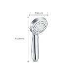 Round Handheld Shower Head Modern Style Hand Shower for Home Clearhalo 'Bathroom Remodel & Bathroom Fixtures' 'Home Improvement' 'home_improvement' 'home_improvement_shower_heads' 'Shower Heads' 'shower_heads' 'Showers & Bathtubs Plumbing' 'Showers & Bathtubs' 6215282
