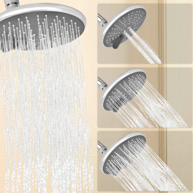 Wall Mounted Dual Shower Traditional Round Dual Shower Heads Clearhalo 'Bathroom Remodel & Bathroom Fixtures' 'Home Improvement' 'home_improvement' 'home_improvement_shower_heads' 'Shower Heads' 'shower_heads' 'Showers & Bathtubs Plumbing' 'Showers & Bathtubs' 6215311