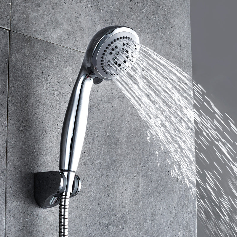 Metal Handheld Shower Head Traditional Wall Mounted Shower Head Shower Heads & Hose & Wall pedestal Clearhalo 'Bathroom Remodel & Bathroom Fixtures' 'Home Improvement' 'home_improvement' 'home_improvement_shower_heads' 'Shower Heads' 'shower_heads' 'Showers & Bathtubs Plumbing' 'Showers & Bathtubs' 6215387