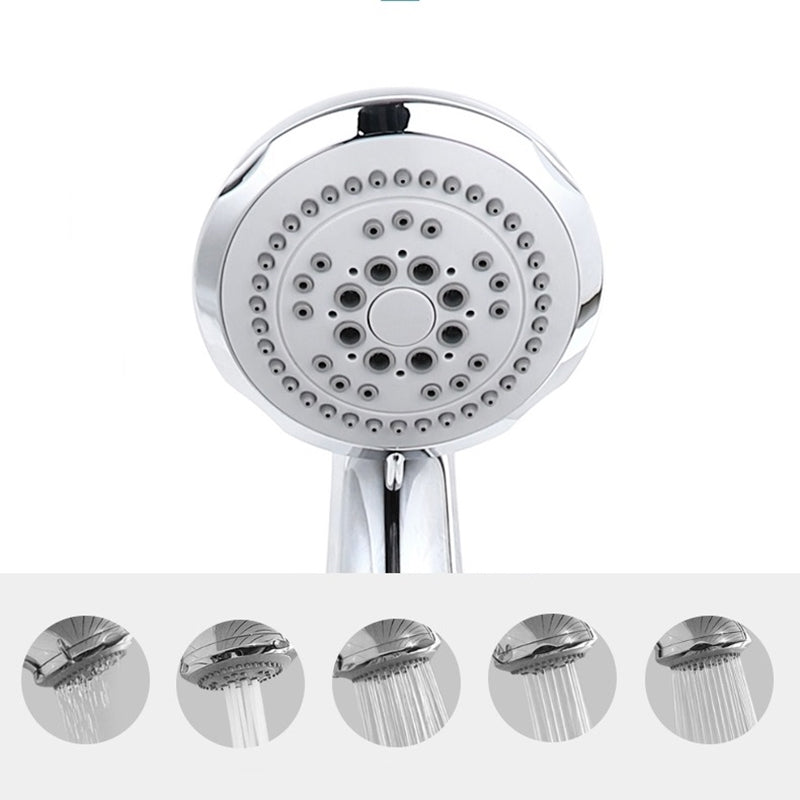 Metal Handheld Shower Head Traditional Wall Mounted Shower Head Clearhalo 'Bathroom Remodel & Bathroom Fixtures' 'Home Improvement' 'home_improvement' 'home_improvement_shower_heads' 'Shower Heads' 'shower_heads' 'Showers & Bathtubs Plumbing' 'Showers & Bathtubs' 6215389