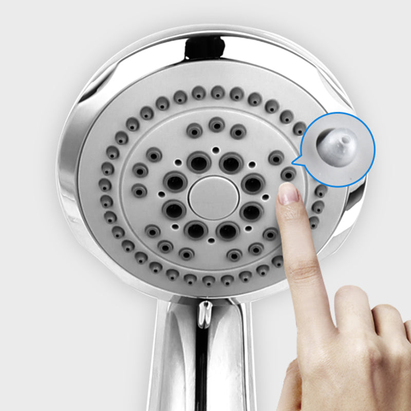 Metal Handheld Shower Head Traditional Wall Mounted Shower Head Clearhalo 'Bathroom Remodel & Bathroom Fixtures' 'Home Improvement' 'home_improvement' 'home_improvement_shower_heads' 'Shower Heads' 'shower_heads' 'Showers & Bathtubs Plumbing' 'Showers & Bathtubs' 6215393