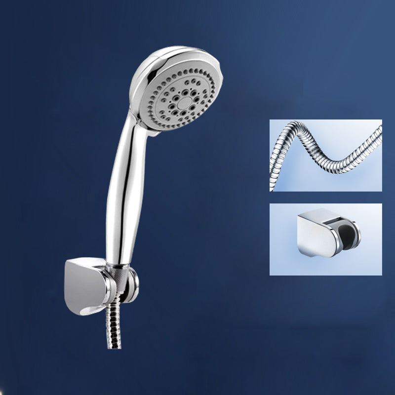 Metal Handheld Shower Head Traditional Wall Mounted Shower Head Clearhalo 'Bathroom Remodel & Bathroom Fixtures' 'Home Improvement' 'home_improvement' 'home_improvement_shower_heads' 'Shower Heads' 'shower_heads' 'Showers & Bathtubs Plumbing' 'Showers & Bathtubs' 6215394