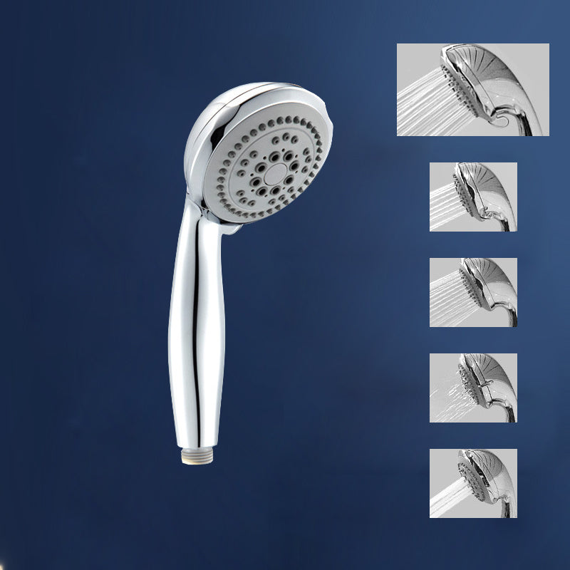 Metal Handheld Shower Head Traditional Wall Mounted Shower Head Clearhalo 'Bathroom Remodel & Bathroom Fixtures' 'Home Improvement' 'home_improvement' 'home_improvement_shower_heads' 'Shower Heads' 'shower_heads' 'Showers & Bathtubs Plumbing' 'Showers & Bathtubs' 6215395