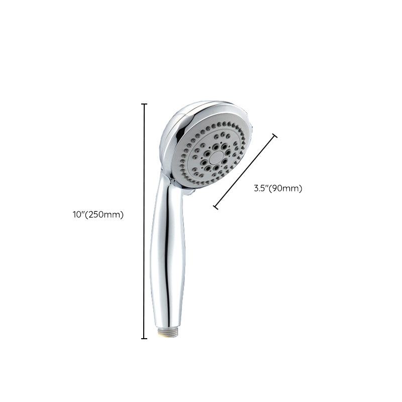 Metal Handheld Shower Head Traditional Wall Mounted Shower Head Clearhalo 'Bathroom Remodel & Bathroom Fixtures' 'Home Improvement' 'home_improvement' 'home_improvement_shower_heads' 'Shower Heads' 'shower_heads' 'Showers & Bathtubs Plumbing' 'Showers & Bathtubs' 6215397