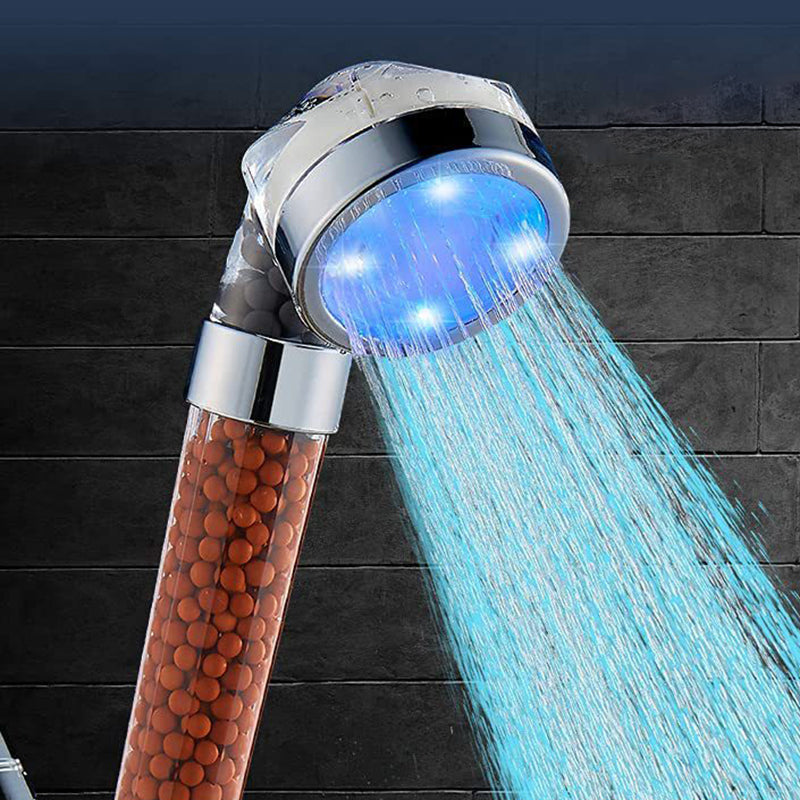 Traditional Round Handheld Shower Head Wall Mounted Shower Head Clearhalo 'Bathroom Remodel & Bathroom Fixtures' 'Home Improvement' 'home_improvement' 'home_improvement_shower_heads' 'Shower Heads' 'shower_heads' 'Showers & Bathtubs Plumbing' 'Showers & Bathtubs' 6215403