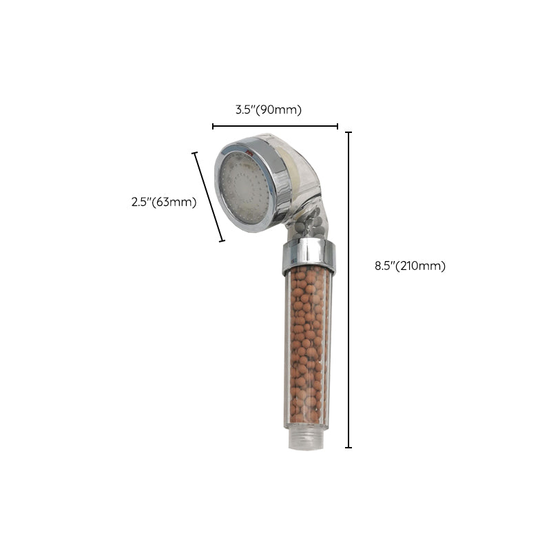 Traditional Round Handheld Shower Head Wall Mounted Shower Head Clearhalo 'Bathroom Remodel & Bathroom Fixtures' 'Home Improvement' 'home_improvement' 'home_improvement_shower_heads' 'Shower Heads' 'shower_heads' 'Showers & Bathtubs Plumbing' 'Showers & Bathtubs' 6215411