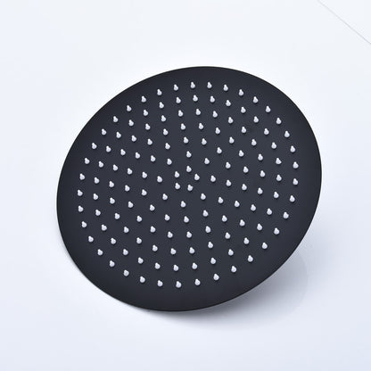 Modern Style Fixed Shower Head Metal Shower Head for Bathroom Round Clearhalo 'Bathroom Remodel & Bathroom Fixtures' 'Home Improvement' 'home_improvement' 'home_improvement_shower_heads' 'Shower Heads' 'shower_heads' 'Showers & Bathtubs Plumbing' 'Showers & Bathtubs' 6215413