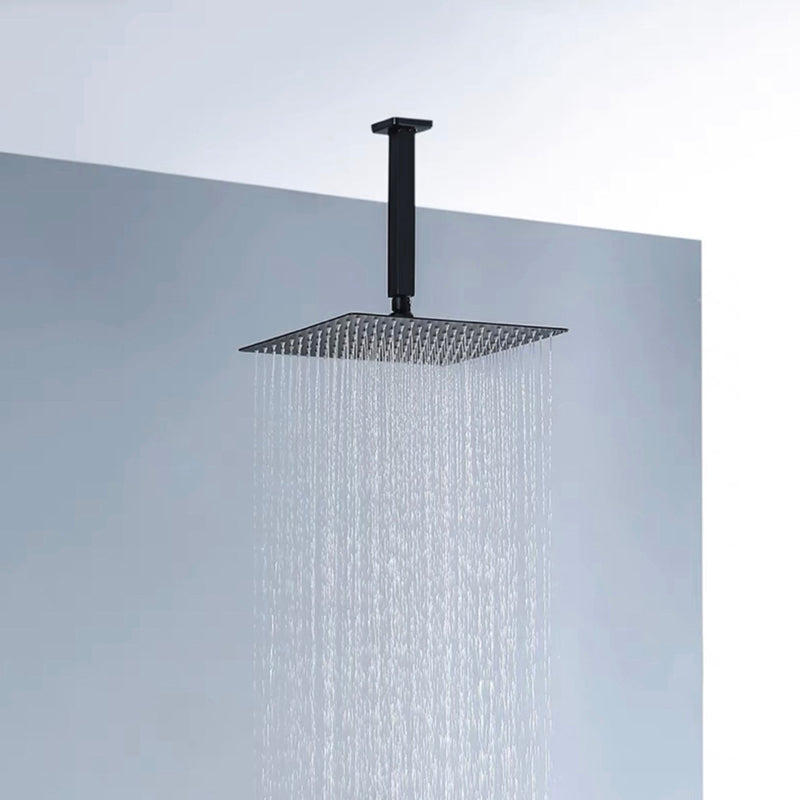 Modern Style Fixed Shower Head Metal Shower Head for Bathroom Clearhalo 'Bathroom Remodel & Bathroom Fixtures' 'Home Improvement' 'home_improvement' 'home_improvement_shower_heads' 'Shower Heads' 'shower_heads' 'Showers & Bathtubs Plumbing' 'Showers & Bathtubs' 6215417