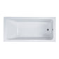 Modern Drop-in Acrylic Bathtub Internal Drain White Soaking Tub Clearhalo 'Bathroom Remodel & Bathroom Fixtures' 'Bathtubs' 'Home Improvement' 'home_improvement' 'home_improvement_bathtubs' 'Showers & Bathtubs' 6226196