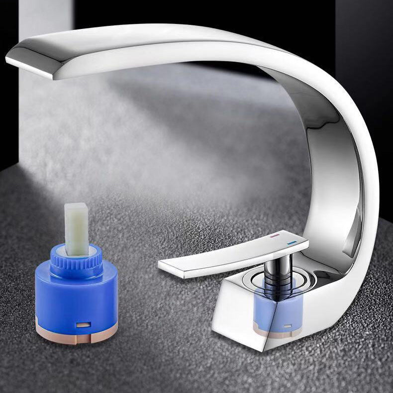 Modern 1-Handle Copper Faucets with Water Dispenser Standard Kitchen Faucets Clearhalo 'Home Improvement' 'home_improvement' 'home_improvement_kitchen_faucets' 'Kitchen Faucets' 'Kitchen Remodel & Kitchen Fixtures' 'Kitchen Sinks & Faucet Components' 'kitchen_faucets' 6227282