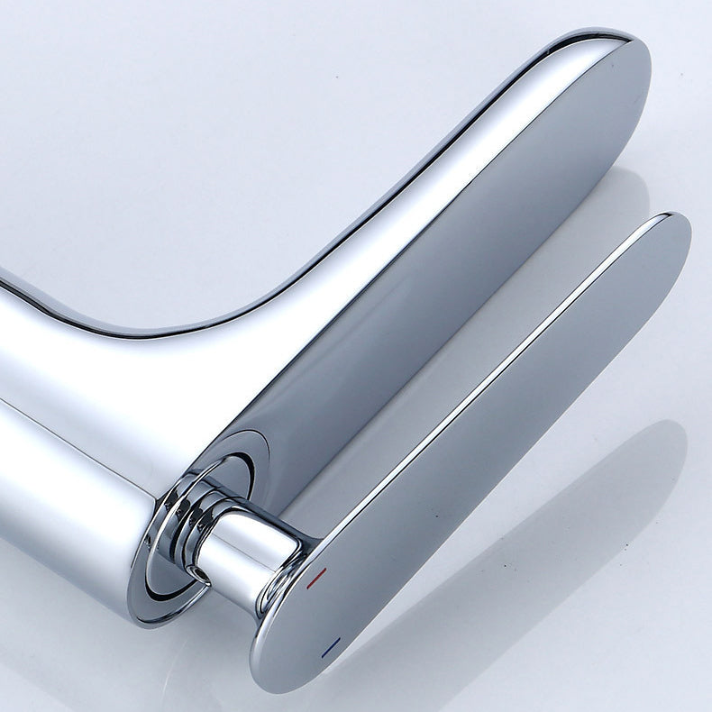 Modern Copper 1-Handle Faucets with Water Dispenser Standard Kitchen Faucets Clearhalo 'Home Improvement' 'home_improvement' 'home_improvement_kitchen_faucets' 'Kitchen Faucets' 'Kitchen Remodel & Kitchen Fixtures' 'Kitchen Sinks & Faucet Components' 'kitchen_faucets' 6227297