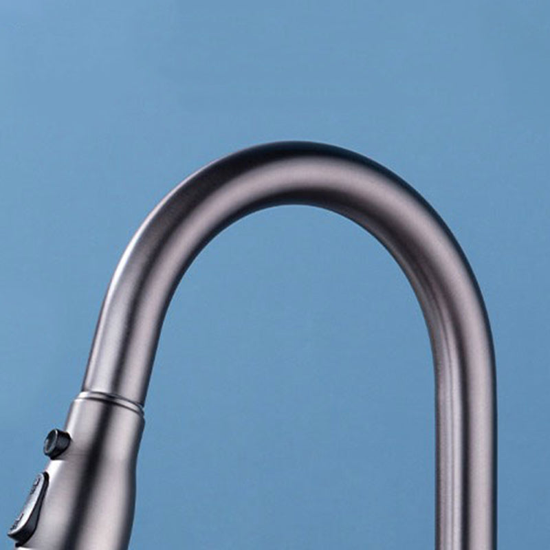 Modern 1-Handle Faucet with Pull out Sprayer with Water Dispenser Copper Faucet Clearhalo 'Home Improvement' 'home_improvement' 'home_improvement_kitchen_faucets' 'Kitchen Faucets' 'Kitchen Remodel & Kitchen Fixtures' 'Kitchen Sinks & Faucet Components' 'kitchen_faucets' 6227333