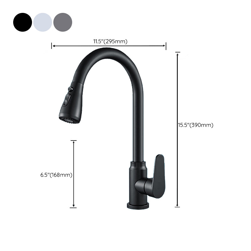Modern 1-Handle Faucet with Pull out Sprayer with Water Dispenser Copper Faucet Clearhalo 'Home Improvement' 'home_improvement' 'home_improvement_kitchen_faucets' 'Kitchen Faucets' 'Kitchen Remodel & Kitchen Fixtures' 'Kitchen Sinks & Faucet Components' 'kitchen_faucets' 6227348