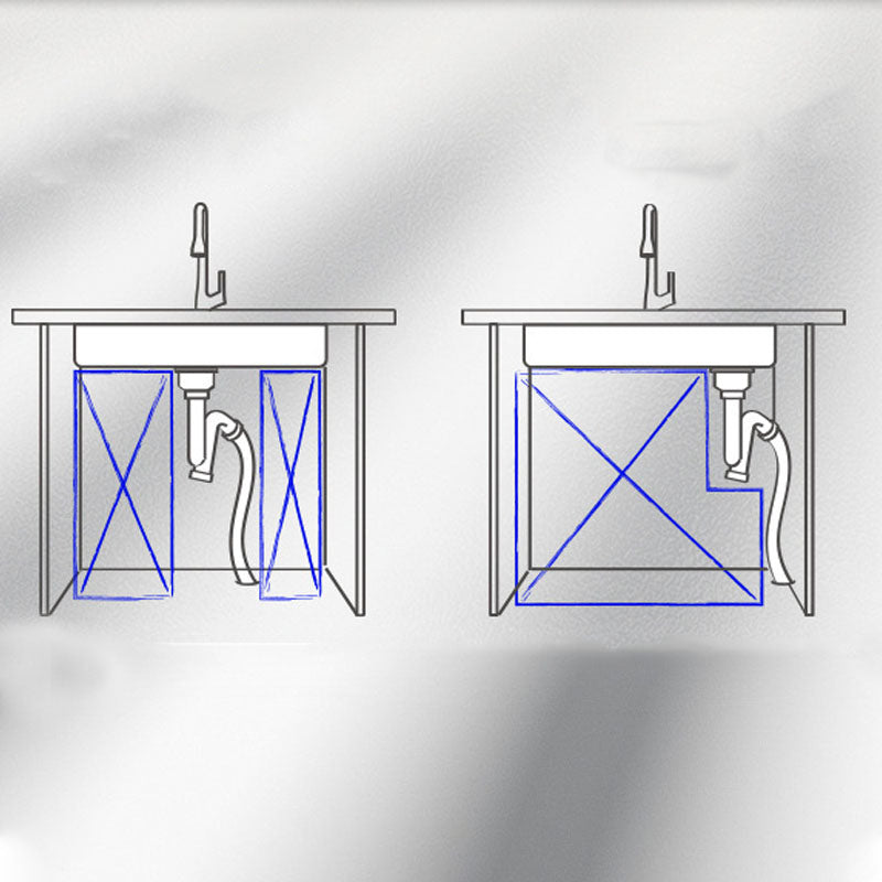 Modern Kitchen Sink Stainless Steel with Drain Assembly and Strainer Workstation Sink Clearhalo 'Home Improvement' 'home_improvement' 'home_improvement_kitchen_sinks' 'Kitchen Remodel & Kitchen Fixtures' 'Kitchen Sinks & Faucet Components' 'Kitchen Sinks' 'kitchen_sinks' 6227361