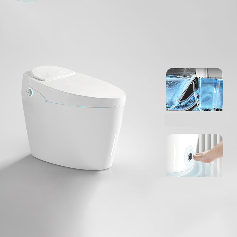 Modern ABS Toilet Bowl Floor Mounted All-In-One Urine Toilet Heating Seat Ring （Standard ) Clearhalo 'Bathroom Remodel & Bathroom Fixtures' 'Home Improvement' 'home_improvement' 'home_improvement_toilets' 'Toilets & Bidets' 'Toilets' 6229087