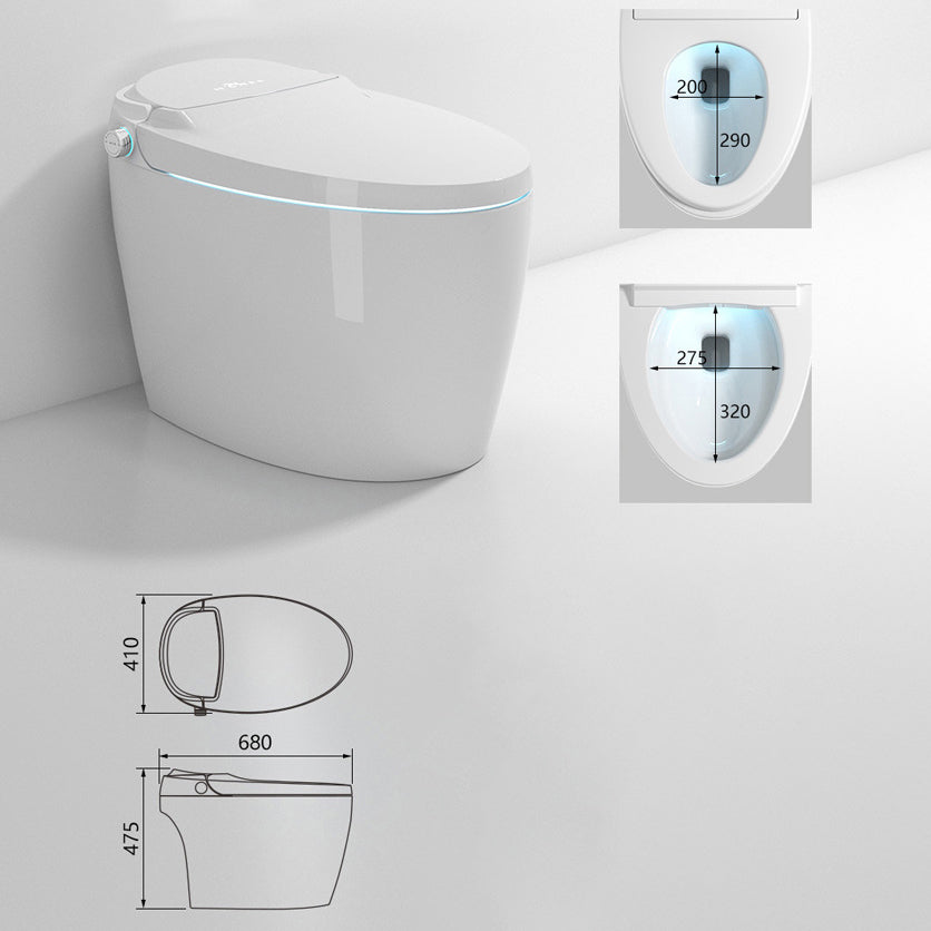 Modern ABS Toilet Bowl Floor Mounted All-In-One Urine Toilet Clearhalo 'Bathroom Remodel & Bathroom Fixtures' 'Home Improvement' 'home_improvement' 'home_improvement_toilets' 'Toilets & Bidets' 'Toilets' 6229110