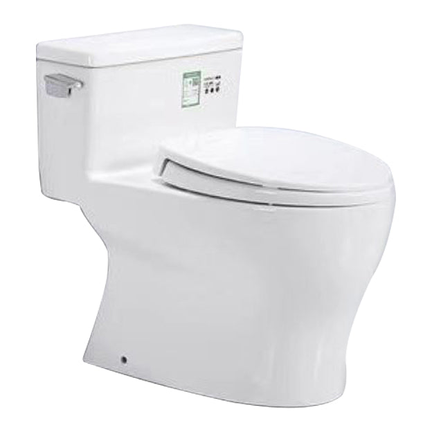 Porcelain Siphon Jet Toilet Floor Mounted One Piece Toilet Urine Toilet Clearhalo 'Bathroom Remodel & Bathroom Fixtures' 'Home Improvement' 'home_improvement' 'home_improvement_toilets' 'Toilets & Bidets' 'Toilets' 6229142