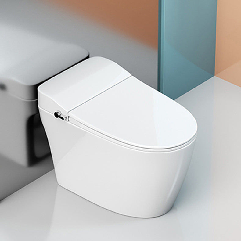 Modern Siphon Jet Toilet Concealed Tank Flush Toilet with Toilet Seat Clearhalo 'Bathroom Remodel & Bathroom Fixtures' 'Home Improvement' 'home_improvement' 'home_improvement_toilets' 'Toilets & Bidets' 'Toilets' 6229231