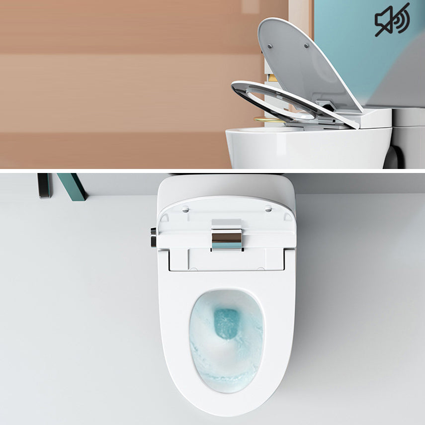 Modern Siphon Jet Toilet Concealed Tank Flush Toilet with Toilet Seat Clearhalo 'Bathroom Remodel & Bathroom Fixtures' 'Home Improvement' 'home_improvement' 'home_improvement_toilets' 'Toilets & Bidets' 'Toilets' 6229240