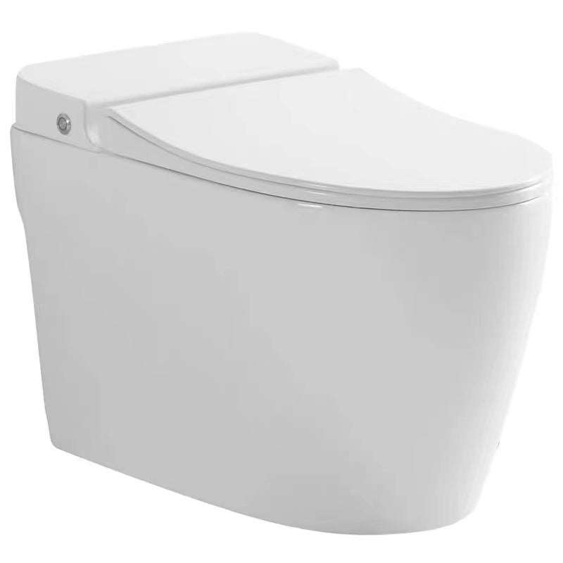 Modern Siphon Jet Toilet Concealed Tank Flush Toilet with Toilet Seat Clearhalo 'Bathroom Remodel & Bathroom Fixtures' 'Home Improvement' 'home_improvement' 'home_improvement_toilets' 'Toilets & Bidets' 'Toilets' 6229250