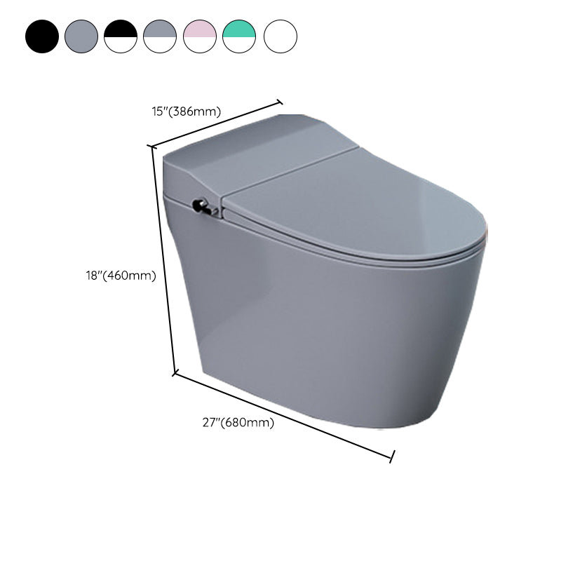 Modern Siphon Jet Toilet Concealed Tank Flush Toilet with Toilet Seat Clearhalo 'Bathroom Remodel & Bathroom Fixtures' 'Home Improvement' 'home_improvement' 'home_improvement_toilets' 'Toilets & Bidets' 'Toilets' 6229252