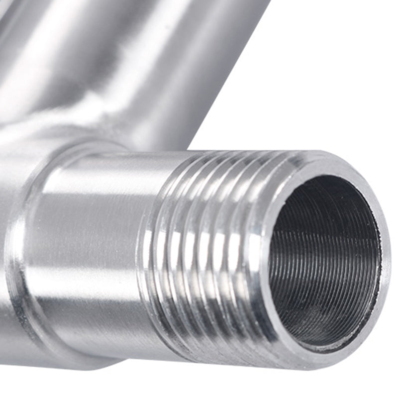 Modern Faucets 1-Handle and 1-Hole Single Level Stainless Steel Bar Faucet Clearhalo 'Home Improvement' 'home_improvement' 'home_improvement_kitchen_faucets' 'Kitchen Faucets' 'Kitchen Remodel & Kitchen Fixtures' 'Kitchen Sinks & Faucet Components' 'kitchen_faucets' 6239011