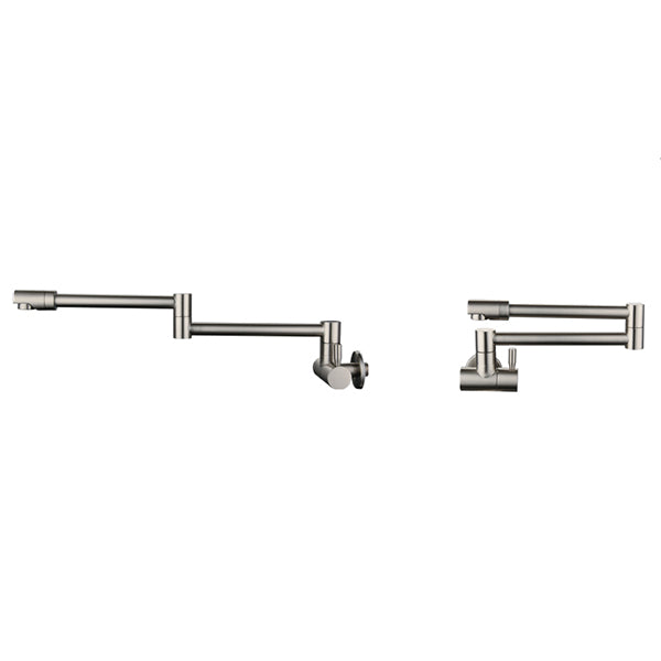 Modern Faucet 1-Handle and 1-Hole Single Level Low Pot Filler Kitchen Faucet Clearhalo 'Home Improvement' 'home_improvement' 'home_improvement_kitchen_faucets' 'Kitchen Faucets' 'Kitchen Remodel & Kitchen Fixtures' 'Kitchen Sinks & Faucet Components' 'kitchen_faucets' 6239032