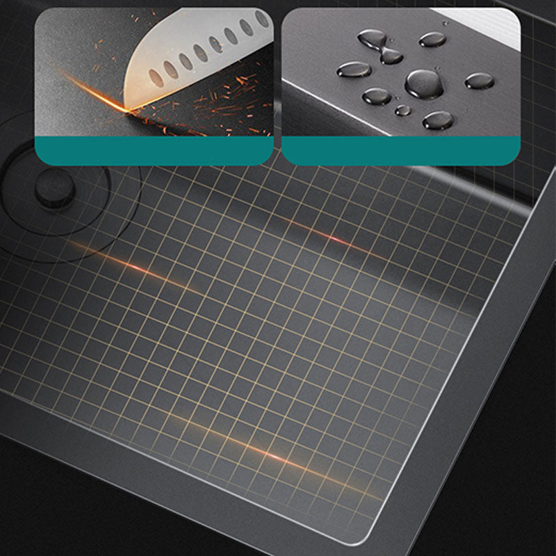 Modern Workstation Stainless Steel with Basket Strainer and Faucet Kitchen Sink Clearhalo 'Home Improvement' 'home_improvement' 'home_improvement_kitchen_sinks' 'Kitchen Remodel & Kitchen Fixtures' 'Kitchen Sinks & Faucet Components' 'Kitchen Sinks' 'kitchen_sinks' 6239193