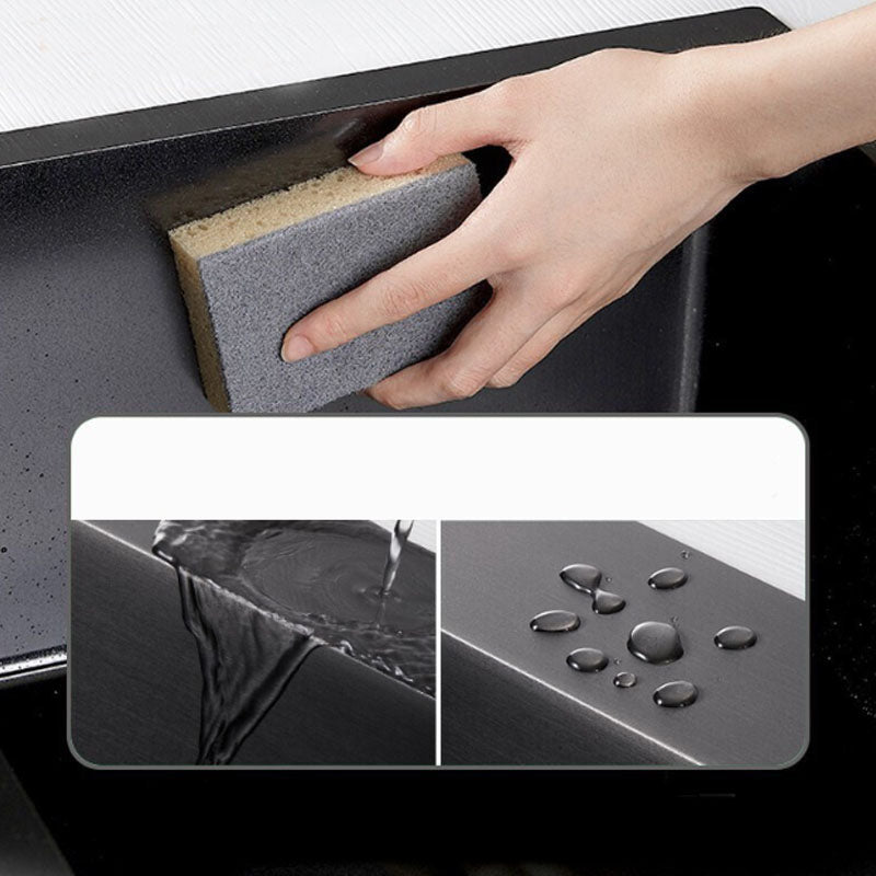 Modern Workstation Stainless Steel with Basket Strainer and Faucet Kitchen Sink Clearhalo 'Home Improvement' 'home_improvement' 'home_improvement_kitchen_sinks' 'Kitchen Remodel & Kitchen Fixtures' 'Kitchen Sinks & Faucet Components' 'Kitchen Sinks' 'kitchen_sinks' 6239210