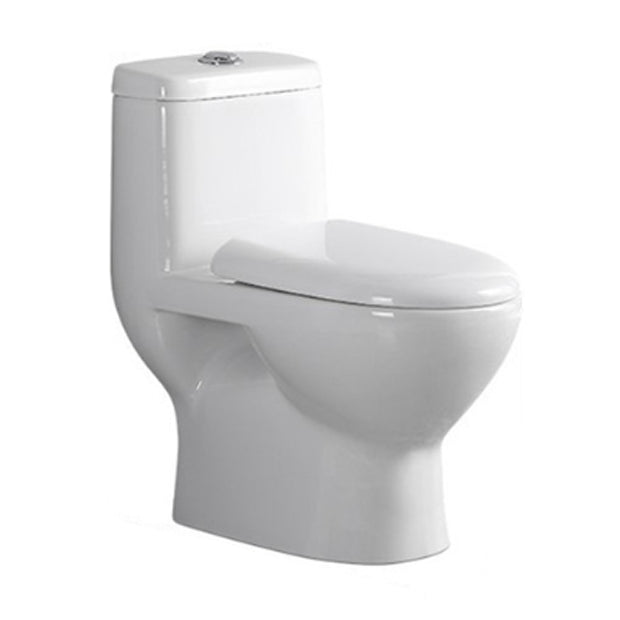 Modern Siphon Jet Toilet Floor Mount Urine Toilet with Toilet Seat 14"L x 25"W x 28"H 12" Clearhalo 'Bathroom Remodel & Bathroom Fixtures' 'Home Improvement' 'home_improvement' 'home_improvement_toilets' 'Toilets & Bidets' 'Toilets' 6242356
