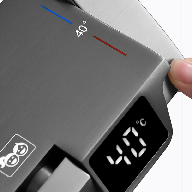 Contemporary Shower System Dual Shower Head Slide Bar Thermostatic Wall Mounted Shower Set Clearhalo 'Bathroom Remodel & Bathroom Fixtures' 'Home Improvement' 'home_improvement' 'home_improvement_shower_faucets' 'Shower Faucets & Systems' 'shower_faucets' 'Showers & Bathtubs Plumbing' 'Showers & Bathtubs' 6246053