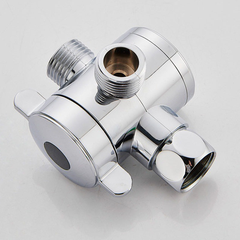 Square Metal Dual Shower Heads Modern Shower with Shower Hose Clearhalo 'Bathroom Remodel & Bathroom Fixtures' 'Home Improvement' 'home_improvement' 'home_improvement_shower_heads' 'Shower Heads' 'shower_heads' 'Showers & Bathtubs Plumbing' 'Showers & Bathtubs' 6246829