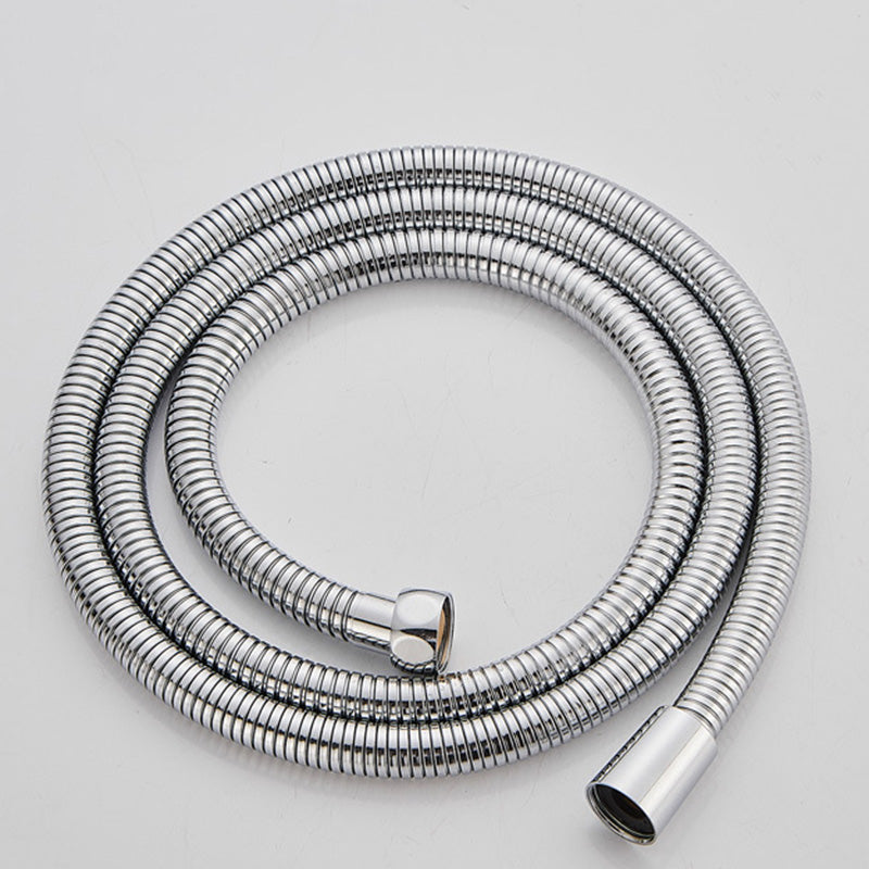 Square Metal Dual Shower Heads Modern Shower with Shower Hose Clearhalo 'Bathroom Remodel & Bathroom Fixtures' 'Home Improvement' 'home_improvement' 'home_improvement_shower_heads' 'Shower Heads' 'shower_heads' 'Showers & Bathtubs Plumbing' 'Showers & Bathtubs' 6246830